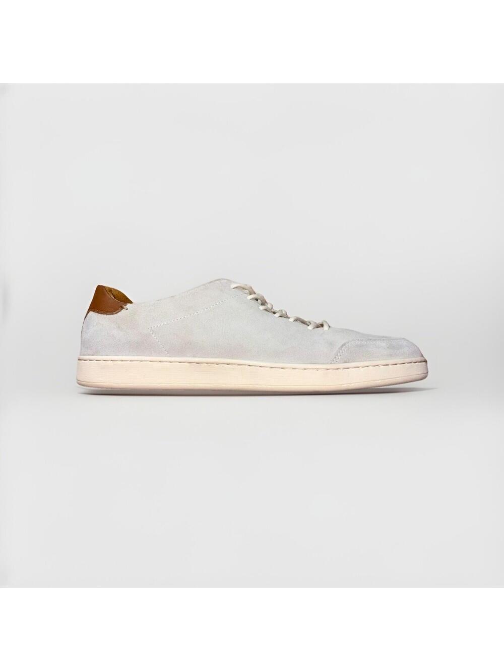 Lactae Hevea Luca Suede Sneakers Men’s 11 Beige Cream Casual Shoes